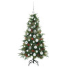 Árbol de Navidad artificial con ramas articuladas Verde 120 cm 4