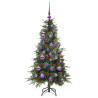 Árbol de Navidad artificial con ramas articuladas Verde 120 cm 4
