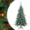 Árbol de Navidad artificial con ramas articuladas Verde 120 cm 2