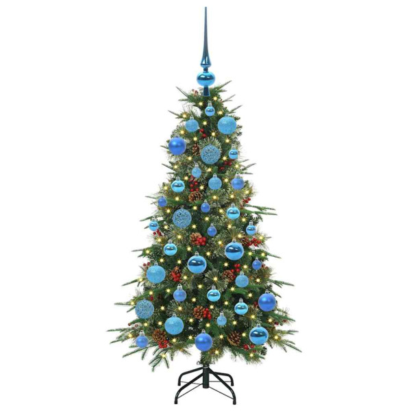 Árbol de Navidad artificial con ramas articuladas Verde 120 cm M 3