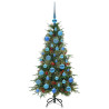 Árbol de Navidad artificial con ramas articuladas Verde 120 cm 4