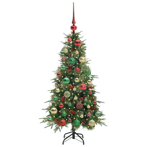 Árbol de Navidad artificial con ramas articuladas Verde 120 cm M 3