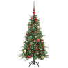 Árbol de Navidad artificial con ramas articuladas Verde 120 cm 3