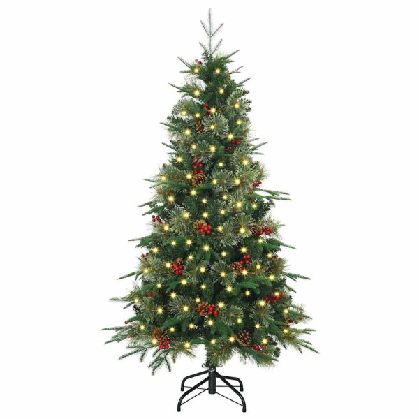 Árbol de Navidad artificial con ramas articuladas Verde 150 cm M 3