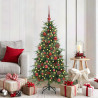 Árbol de Navidad artificial con ramas articuladas Verde 150 cm 1