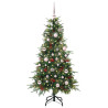Árbol de Navidad artificial con ramas articuladas Verde 150 cm 2