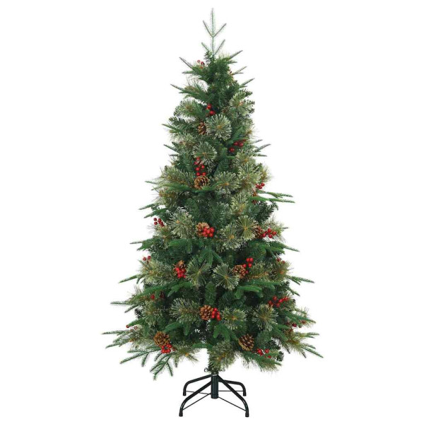 Árbol de Navidad artificial con ramas articuladas Verde 150 cm M 4