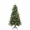 Árbol de Navidad artificial con ramas articuladas Verde 150 cm 4