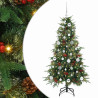 Árbol de Navidad artificial con ramas articuladas Verde 150 cm 2