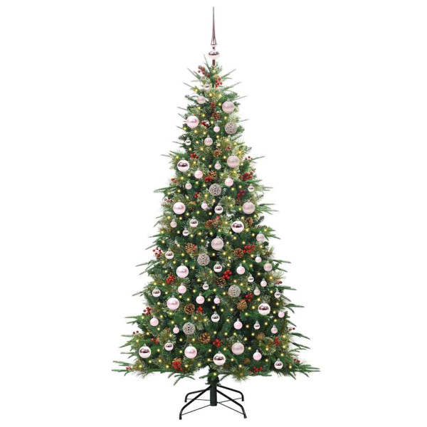 Árbol de Navidad artificial con ramas articuladas Verde 180 cm M 3