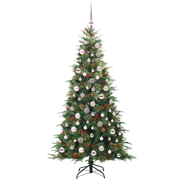 Árbol de Navidad artificial con ramas articuladas Verde 180 cm M 4