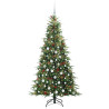 Árbol de Navidad artificial con ramas articuladas Verde 180 cm 3