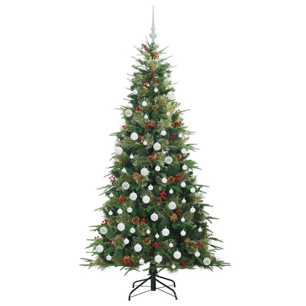 Árbol de Navidad artificial con ramas articuladas Verde 180 cm M 4