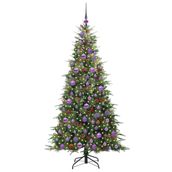 Árbol de Navidad artificial con ramas articuladas Verde 180 cm M 3