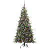 Árbol de Navidad artificial con ramas articuladas Verde 180 cm 3