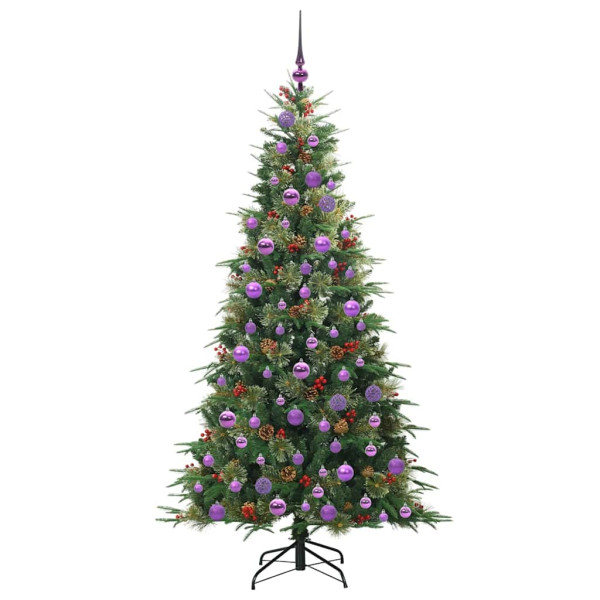 Árbol de Navidad artificial con ramas articuladas Verde 180 cm M 4