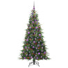 Árbol de Navidad artificial con ramas articuladas Verde 180 cm 4