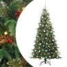 Árbol de Navidad artificial con ramas articuladas Verde 210 cm 2
