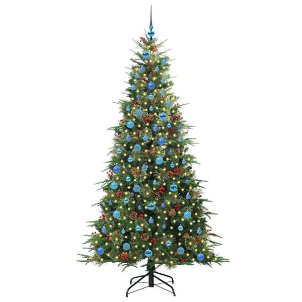 Árbol de Navidad artificial con ramas articuladas Verde 210 cm M 3