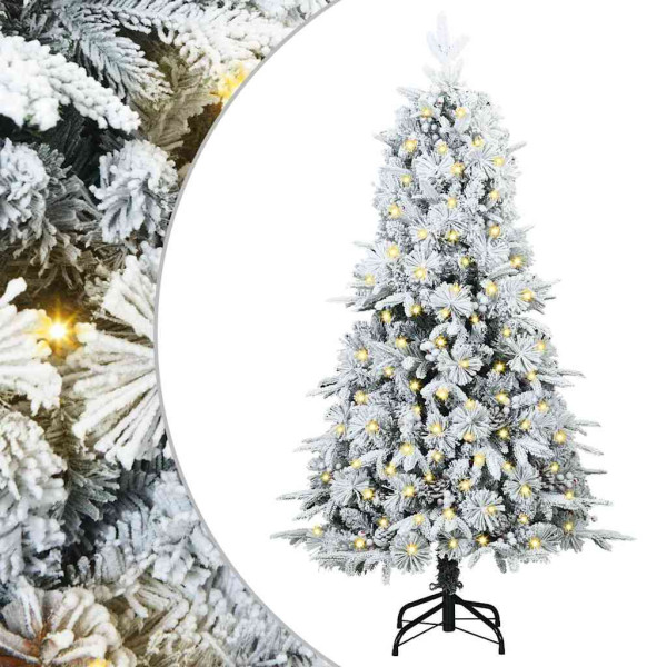 Árbol de Navidad artificial con ramas articuladas Verde 120 cm M 2
