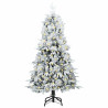 Árbol de Navidad artificial con ramas articuladas Verde 120 cm 3