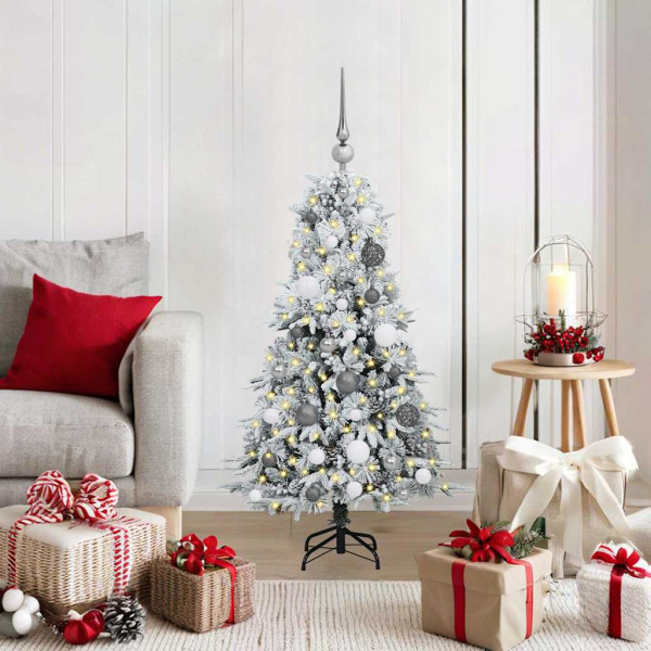 Árbol de Navidad artificial con ramas articuladas Verde 120 cm D