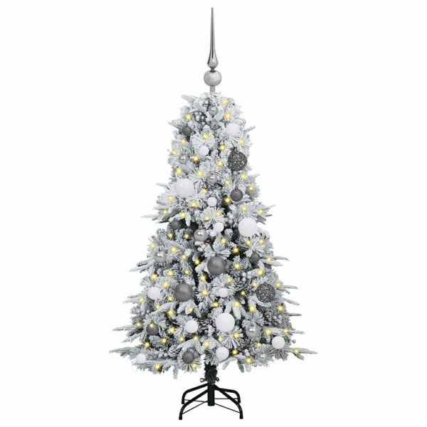 Árbol de Navidad artificial con ramas articuladas Verde 120 cm M 3
