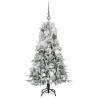 Árbol de Navidad artificial con ramas articuladas Verde 120 cm 3
