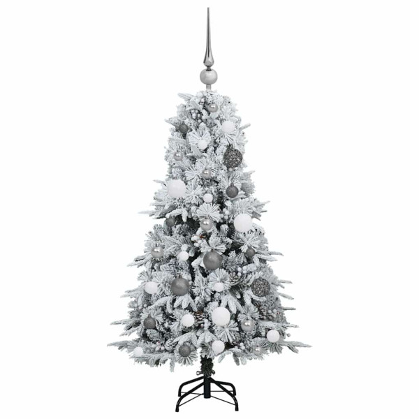 Árbol de Navidad artificial con ramas articuladas Verde 120 cm M 5