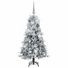Árbol de Navidad artificial con ramas articuladas Verde 120 cm 5