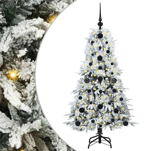 Árbol de Navidad artificial con ramas articuladas Verde 120 cm M 2