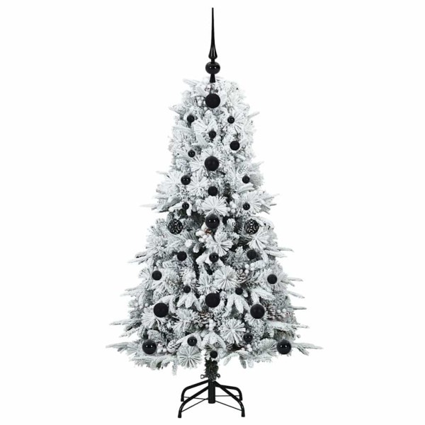 Árbol de Navidad artificial con ramas articuladas Verde 120 cm M 4