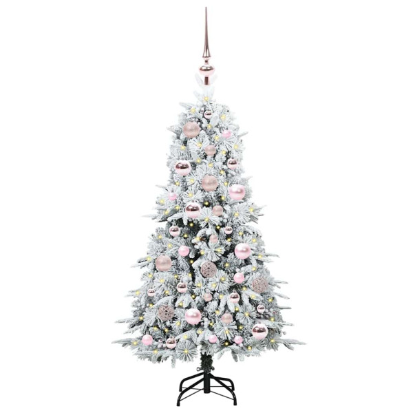 Árbol de Navidad artificial con ramas articuladas Verde 120 cm M 3