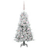 Árbol de Navidad artificial con ramas articuladas Verde 120 cm 3