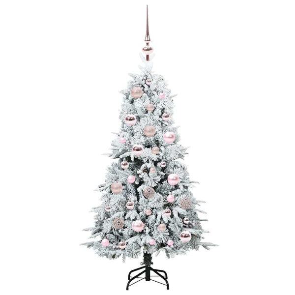 Árbol de Navidad artificial con ramas articuladas Verde 120 cm M 4