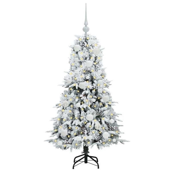 Árbol de Navidad artificial con ramas articuladas Verde 120 cm M 3