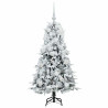 Árbol de Navidad artificial con ramas articuladas Verde 120 cm 4