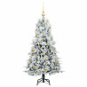 Árbol de Navidad artificial con ramas articuladas Verde 120 cm 4