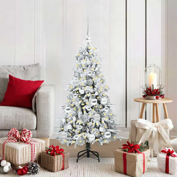 Árbol de Navidad artificial con ramas articuladas Verde 120 cm D