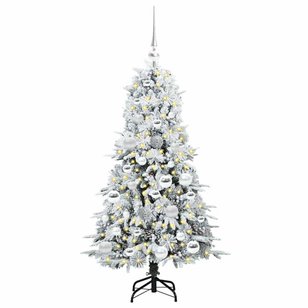 Árbol de Navidad artificial con ramas articuladas Verde 120 cm M 3