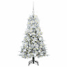 Árbol de Navidad artificial con ramas articuladas Verde 120 cm 3