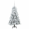 Árbol de Navidad artificial con ramas articuladas Verde 120 cm 4