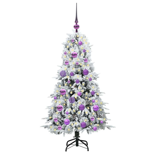 Árbol de Navidad artificial con ramas articuladas Verde 120 cm M 3