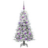 Árbol de Navidad artificial con ramas articuladas Verde 120 cm 3