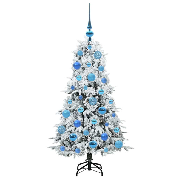 Árbol de Navidad artificial con ramas articuladas Verde 120 cm M 4