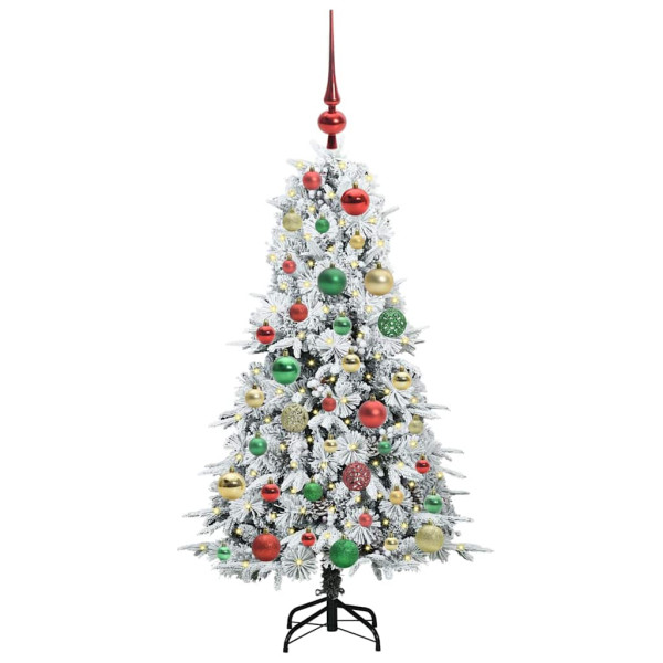 Árbol de Navidad artificial con ramas articuladas Verde 120 cm M 3
