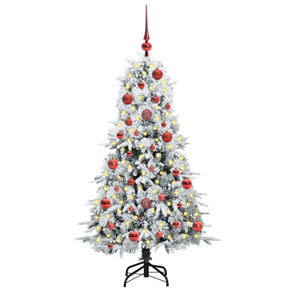 Árbol de Navidad artificial con ramas articuladas Verde 150 cm M 3
