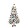 Árbol de Navidad artificial con ramas articuladas Verde 150 cm 3
