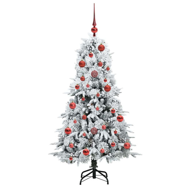 Árbol de Navidad artificial con ramas articuladas Verde 150 cm M 4