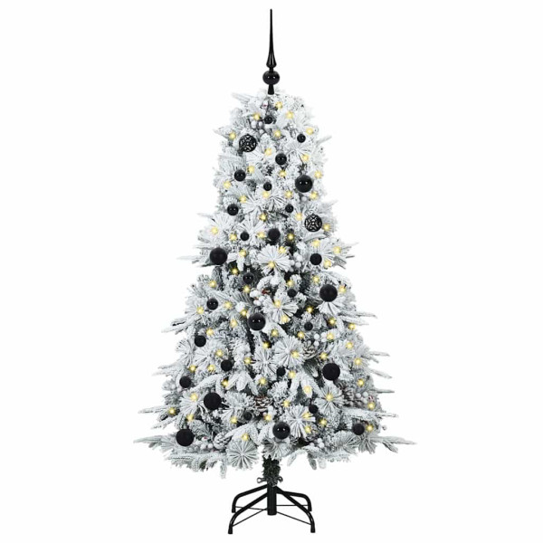 Árbol de Navidad artificial con ramas articuladas Verde 150 cm M 3